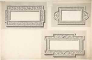 Free download Design for Three Stucco Frames free photo or picture to be edited with GIMP online image editor