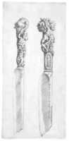 Free download Design for Two Knife Handles free photo or picture to be edited with GIMP online image editor