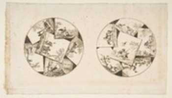 무료 다운로드 Oudrys Illustrations에서 La Fontaines Fables로 가져온 접시 디자인 무료 사진 또는 GIMP 온라인 이미지 편집기로 편집할 그림