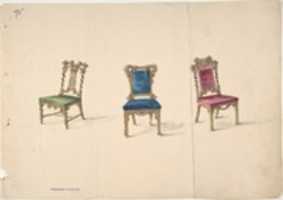 تنزيل Designs for Three Chairs مجانًا ، صورة أو صورة مجانية ليتم تحريرها باستخدام محرر الصور عبر الإنترنت GIMP