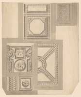 Free download Details of Ceilings, Villa Madama, St. Peters and Madonna del Popolo free photo or picture to be edited with GIMP online image editor