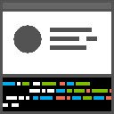 DevTools Theme: Tomorrow Night Bright  screen for extension Chrome web store in OffiDocs Chromium