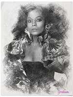 Free download DIANA ROSS Art ( 1) free photo or picture to be edited with GIMP online image editor