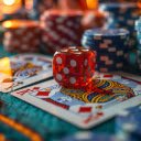 Dices And Chips For Playing Game  screen for extension Chrome web store in OffiDocs Chromium