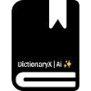 DictionaryX | Ai✨  screen for extension Chrome web store in OffiDocs Chromium
