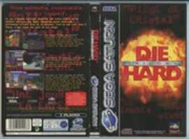 Free download Die Hard Trilogy - Sega Saturn PAL French - 48bit 1200dpi cover, discs, scans free photo or picture to be edited with GIMP online image editor