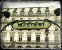 Free download Digital Autochrome Lumiere Photograph of the Rivoli Metro Entrance in Paris free photo or picture to be edited with GIMP online image editor