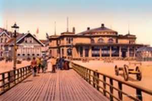 Kostenloser Download von Digital Color Pen and Ink Drawing of a Boardwalk in Helgoland in Germany free photo or picture to edit with GIMP online image editor