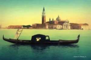 Free download Digital Color Pencil Drawing of a Gondola Near the San Giorgio Maggiore in Venice free photo or picture to be edited with GIMP online image editor