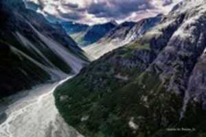 Free download Digital Oil Painting of a Creek in the Wrangell Mountains free photo or picture to be edited with GIMP online image editor