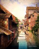 Free download Digital Oil Painting of Hildesheim, Germany free photo or picture to be edited with GIMP online image editor