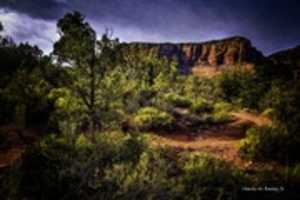 Free download Digital Oil Painting of Red Rock Country free photo or picture to be edited with GIMP online image editor