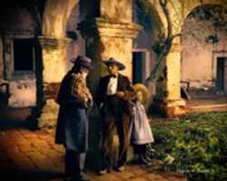 Free download Digital Oil Painting of the Mission San Juan Capistrano  free photo or picture to be edited with GIMP online image editor