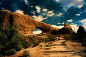 Free download Digital Oil Painting of the North Window Arch free photo or picture to be edited with GIMP online image editor