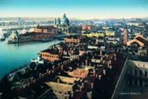 Free download Digital Oil Painting of Venice Seen from the Campanile di San Marco free photo or picture to be edited with GIMP online image editor