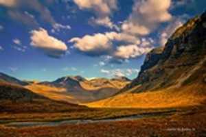 Скачать бесплатно Цифровой рисунок масляной пастелью пейзажа Аляски бесплатное фото или изображение для редактирования с помощью онлайн-редактора изображений GIMP