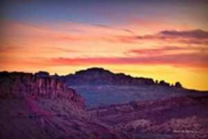 Free download Digital Pastel Drawing of a Sunset Near Moab free photo or picture to be edited with GIMP online image editor