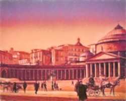 Free download Digital Pastel Drawing of San Francesco di Paola in Naples free photo or picture to be edited with GIMP online image editor