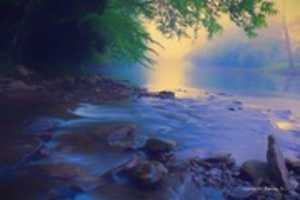 Free download Digital Pastel Drawing of Shavers Fork free photo or picture to be edited with GIMP online image editor