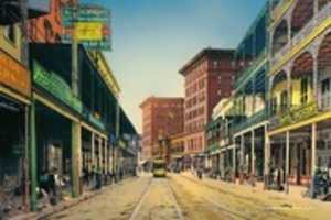 Free download Digital Pastel Drawing of St. Charles Avenue in New Orleans free photo or picture to be edited with GIMP online image editor