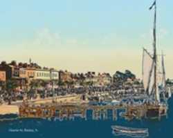 Free download Digital Woodcut Print of Southend-on-Sea free photo or picture to be edited with GIMP online image editor