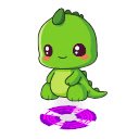Dino Food Catcher  screen for extension Chrome web store in OffiDocs Chromium