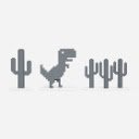 Dino Jump Unblocked  screen for extension Chrome web store in OffiDocs Chromium
