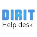 Экран службы поддержки DIRIT для расширения Интернет-магазина Chrome в OffiDocs Chromium