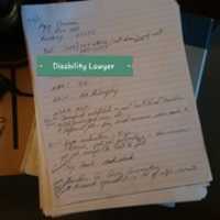Free download Disability Lawyer Notes 10.6.19 free photo or picture to be edited with GIMP online image editor