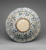 Free download Dish depicting a virgin and a unicorn free photo or picture to be edited with GIMP online image editor