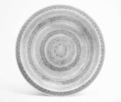 Free download Dish with Bands of Geometricized Patterns free photo or picture to be edited with GIMP online image editor