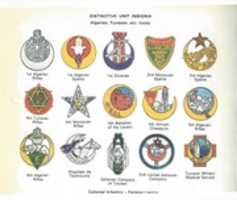 Free download Distinctive Unit Insignia. Algerian, Tunisian, Etc. Units free photo or picture to be edited with GIMP online image editor