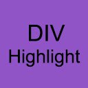 Div Highlighter  screen for extension Chrome web store in OffiDocs Chromium