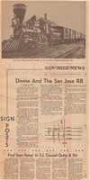 Free download Divine and the San Jose RR (San Jose News, February 16, 1973) free photo or picture to be edited with GIMP online image editor