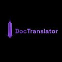 DocTranslator Google Translate PDF, Large PDF Translator  screen for extension Chrome web store in OffiDocs Chromium