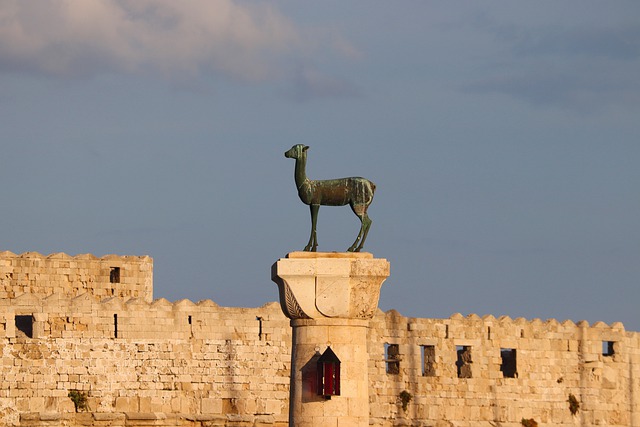 Free download doe statue mandraki port mandraki free picture to be edited with GIMP free online image editor