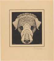 Free download Dog Head by Julie De Graag (1920) free photo or picture to be edited with GIMP online image editor