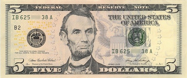Free graphic dollar bank note abraham lincoln to be edited by GIMP free image editor by OffiDocs