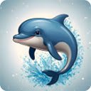 dolphins jumping  screen for extension Chrome web store in OffiDocs Chromium