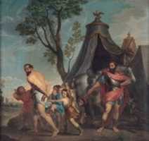 Free download Domenico Corvi, Camillus And The Schoolmaster Of Falerii free photo or picture to be edited with GIMP online image editor
