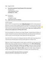 Free download Donald John Trump COVID 19 Letter free photo or picture to be edited with GIMP online image editor