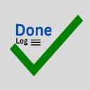 DoneLog  screen for extension Chrome web store in OffiDocs Chromium