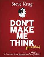 ดาวน์โหลดฟรี Dont Make Me Think, Revisited โดย Steve Krug รูปภาพหรือรูปภาพฟรีที่จะแก้ไขด้วยโปรแกรมแก้ไขรูปภาพออนไลน์ GIMP