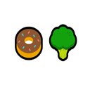 Donuts vs. Broccoli  screen for extension Chrome web store in OffiDocs Chromium