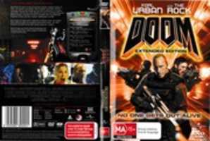 Free download Doom 2006 DVD Cover Art free photo or picture to be edited with GIMP online image editor