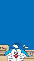 Free download Doraemon wallpaper free photo or picture to be edited with GIMP online image editor