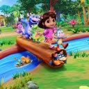 Dora Wallpaper  screen for extension Chrome web store in OffiDocs Chromium