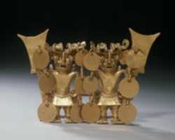 Free download Double Bat-Head Figure Pendant free photo or picture to be edited with GIMP online image editor