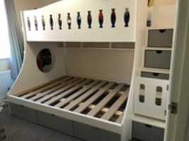 Free download Double Kids Bunk Beds free photo or picture to be edited with GIMP online image editor
