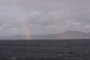 Free download Double Rainbow over Beagle Channel free photo or picture to be edited with GIMP online image editor